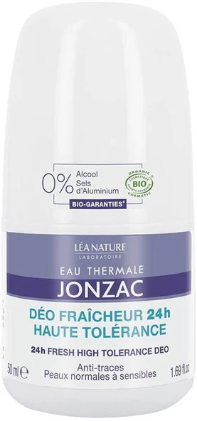 Jonzac Eau Thermale Rehydrate Roll On Deodorant 50 ml | Normal ve Hasas Ciltler ürün görseli 1