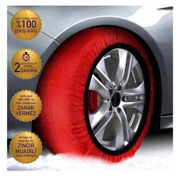 AUTOKİT KAR ÇORABI 2'Lİ MEDİUM ürün görseli 1