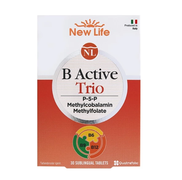 New Life B Active Trio 30 Tablet ürün görseli 1