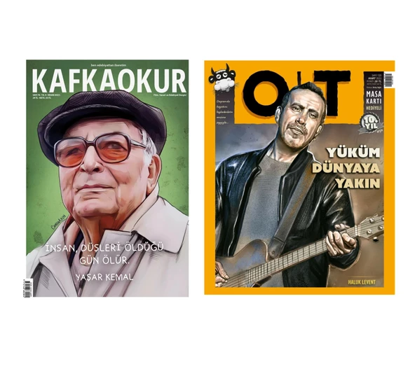 Kafkaokur Dergi + OT Dergi Yıllık Abonelik ürün görseli 1