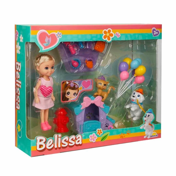Belissa ve Sevimli Hayvanları SUN-53802 - Resim 3