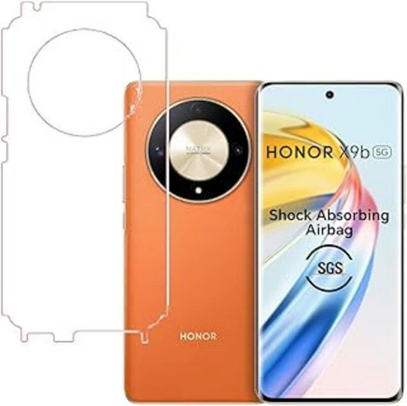 Honor X9B ile Uyumlu MAT TPU Arka Kaplama 360 ürün görseli 1