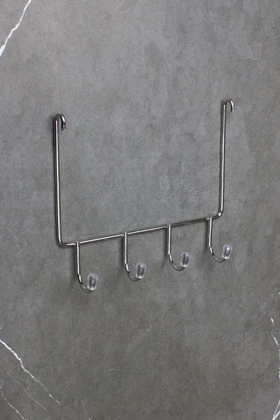 Lif Askılığı - Tüm Şampuanlıklara Uyumlu Krom Banyo Köşeliği Askısı Düzenleyici Havluluk ürün görseli 1