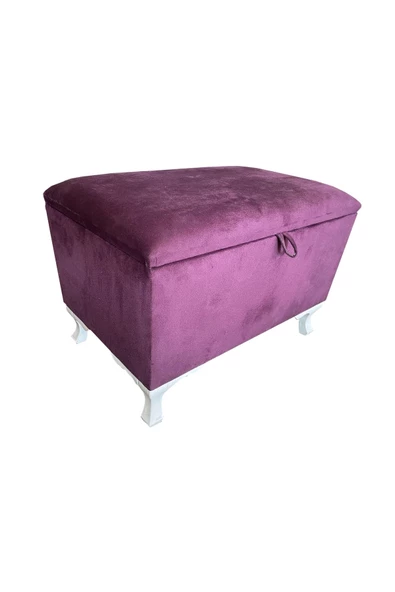 Evim-E Aksesuar Sandıklı Pufu-80cm-Kumaş- ürün görseli 1