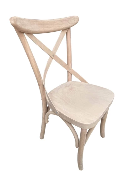 Evim-E Aksesuar Thonet (iskandinav) Tamamı Gürgen Ağaç Sandalye Hâm & Boyasız ürün görseli 1