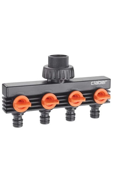 CLABER  MUSLUK ADAPTÖRÜ DÖRTLÜ CLABER 8581 - Resim 2