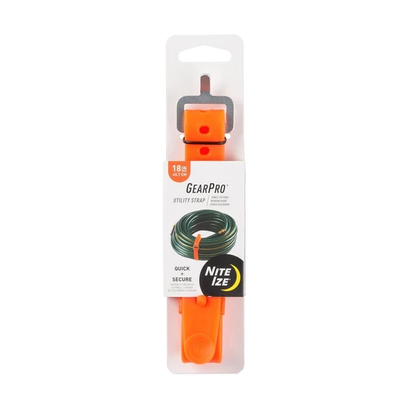 Nite Ize GearPro Bağlama Kayışı 45,7cm   Turuncu ürün görseli 1