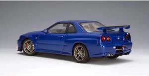 Mini GT 759 Nissan Skyline GT-R (R34) V-Spec Bayside Blue Model Araba ürün görseli 1