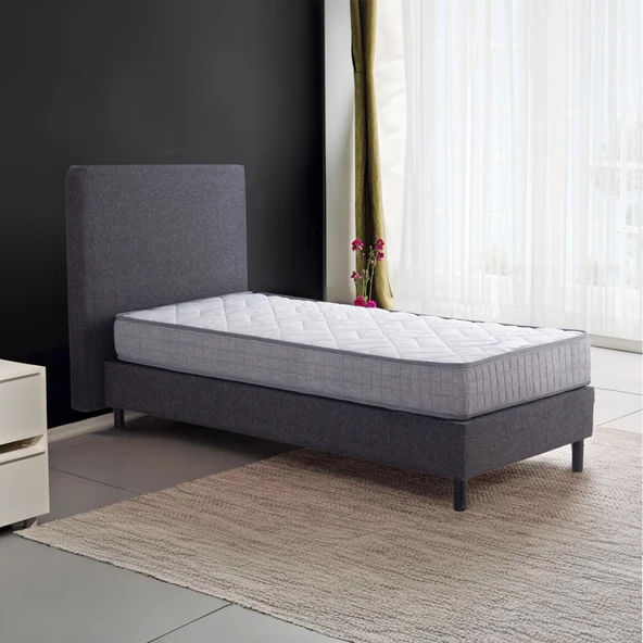 Homedius Oscar Tek Kişilik Ortopedik Yatak 90x190  Beyaz 90x190 ürün görseli 1