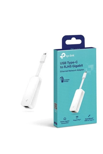 TP-Link UE300C Type-C to Ethernet Dönüştürücü ürün görseli 1