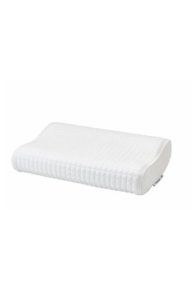 Ergonomik Yastık 33x50 cm Yan/sırt Üstü Uyuyanlar İçin Beyaz Yastık-adet ürün görseli 1