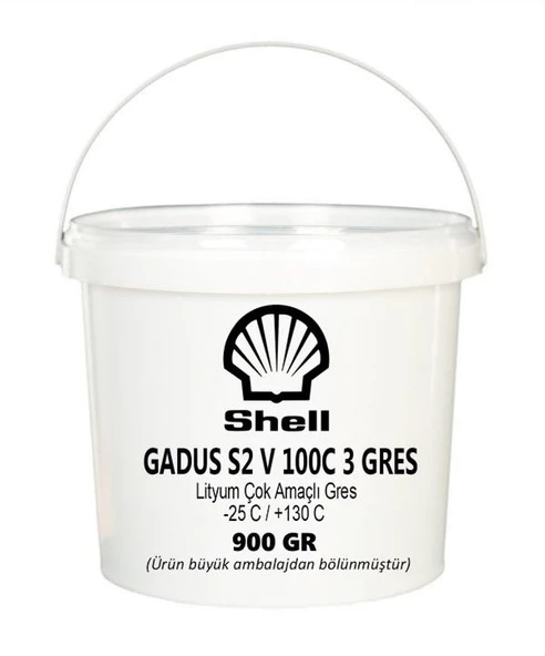 SHELL GADUS S2 V100C 3 - 900 GR (ESKİ ADI ALVANİA RT 3) ürün görseli 1
