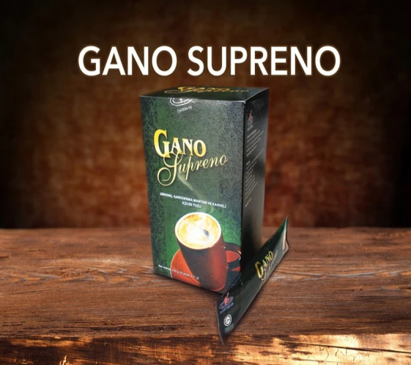Gano Supreno Ginseng, Ganoderma Mantarı ve Kahveli İçecek ürün görseli 1