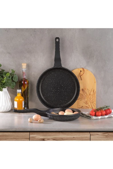 Famos Xl Döküm Tava Seti 2 Parça-gri ürün görseli 1
