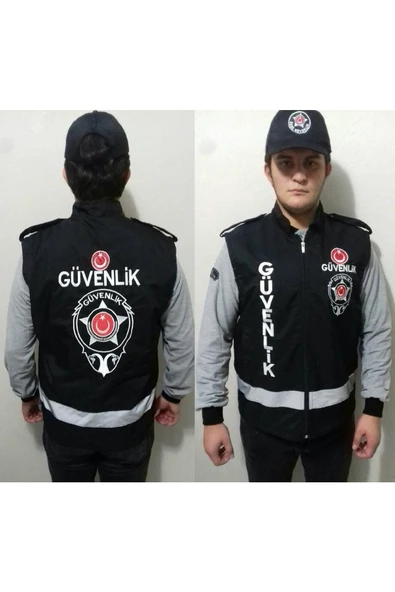 Özel Güvenlik Yeleği Satınal-yazıları Nakış Işlemeli Silinmez-tasarımı Mükemmel ürün görseli 1