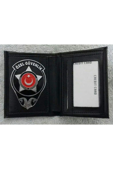 ÖZEL GÜVENLİK ROZETLI CÜZDANI+ÖZEL GÜVENLİK ANAHTARLIK MASKOTU AL-SIVILE SATILMAZ. ürün görseli 1