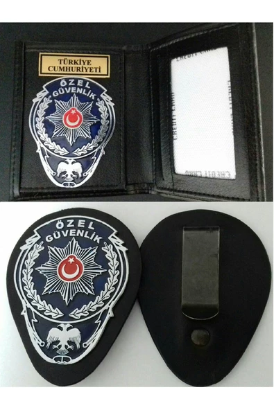 TASARIMI SUPER.ÖZEL GÜVENLİK ROZETLİ CÜZDANI ve KEMER ROZETİ SATINAL-SIVILE SATILMAZ. ürün görseli 1