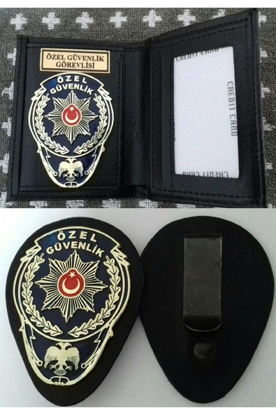 ÖZEL GÜVENLİK ROZETLİ CÜZDANI ve KEMER ROZETİ SATINAL-SIVILE SATILMAZ. ürün görseli 1