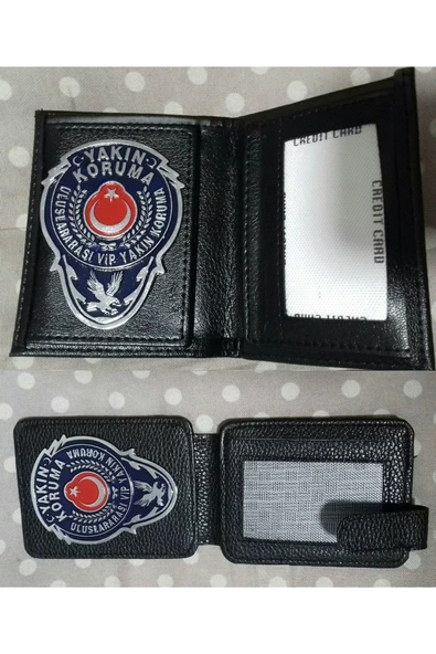 Yakın Koruma Rozetli 2ad Cüzdan Satınal,rozet Mavi Renk-sıvıle Satılmaz. ürün görseli 1