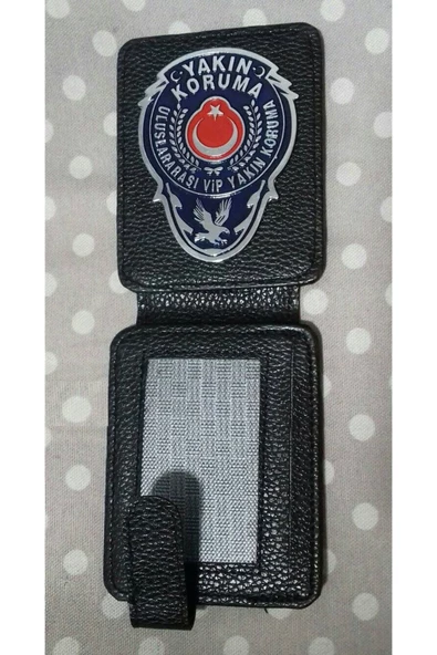 Size Özel Tasarım.yakın Koruma Rozetli Cüzdanı Ve Kemer Rozeti Satınal-svıle Satılmaz ürün görseli 1