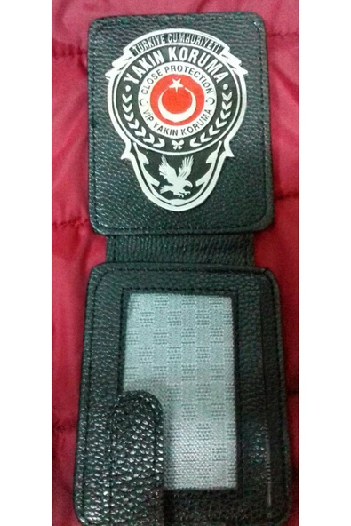 YAKIN KORUMA ROZETLİ CÜZDANI+KEMER ROZETI SATINAL-SIVILE SATILMAZ. ürün görseli 1