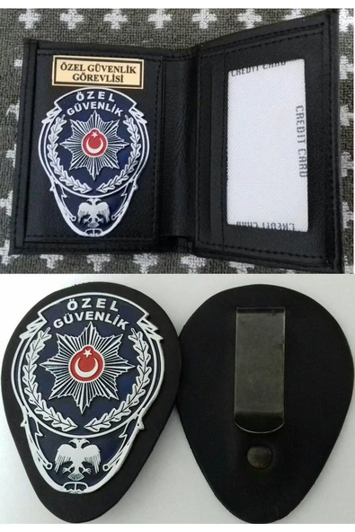 ÖZEL GÜVENLİK ROZETLİ CÜZDANI ve KEMER ROZETİ SATINAL-SIVILE SATILMAZ. ürün görseli 1