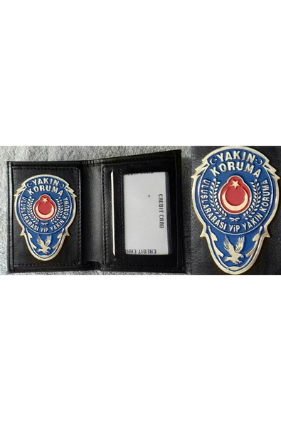 USTALIK ESERI.YAKIN KORUMA ROZETLİ CÜZDANI v +1 ADET ROZET SATINAL-SIVILE SATILMAZ. ürün görseli 1