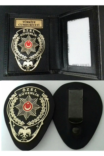 El Emeği Tasarım.özel Güvenlik Rozetli Cüzdanı Ve Kemer Rozeti Satınal.sıvıle Satılmaz ürün görseli 1