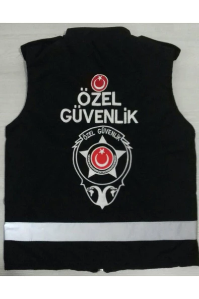 Işimiz,gücümüz Yeni Yelekler Tasarlamak.özel Güvenlik Yeleği Al,yazıları Nakış Işlemeli Silinmez ürün görseli 1