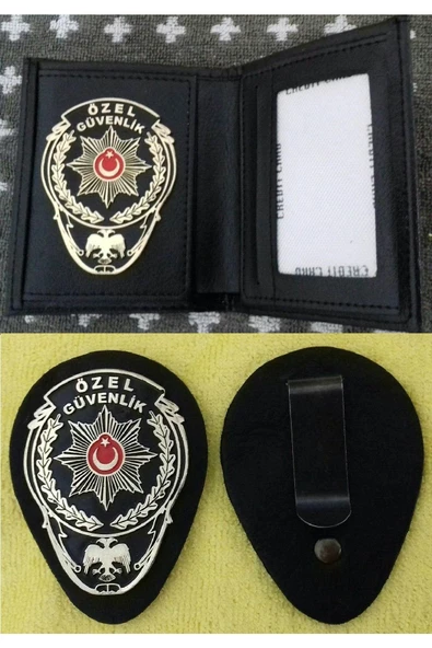 HARIKA,ÖZEL GÜVENLİK ROZETLİ CÜZDANI ve KEMER ROZETİ SATINAL-SIVILE SATILMAZ. ürün görseli 1