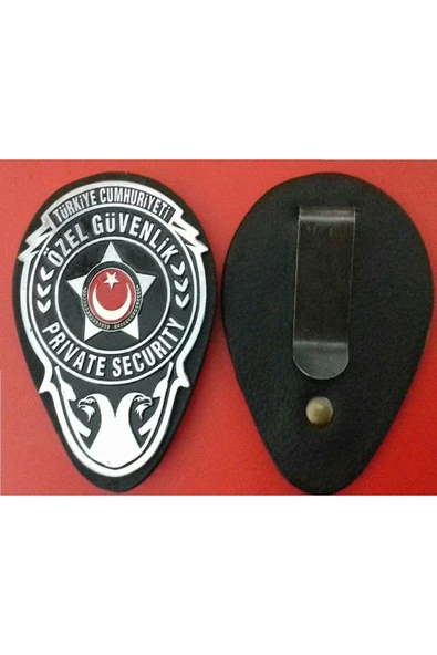 Özel Güvenlik Kemer Rozeti Güvenlik Rozetli Cüzdanı Satınal-sıvıle Satılmaz ürün görseli 1