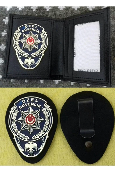 YENI MODEL.ÖZEL GÜVENLİK ROZETLİ CÜZDANI ve KEMER ROZETİ SATINAL-SIVILE SATILMAZ. ürün görseli 1