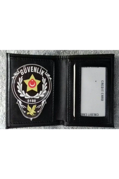 ÖZEL GÜVENLİK ROZETLI CÜZDANI+ÖZEL GÜVENLİK ANAHTARLIK MASKOTU AL-SIVILE SATILMAZ. ürün görseli 1