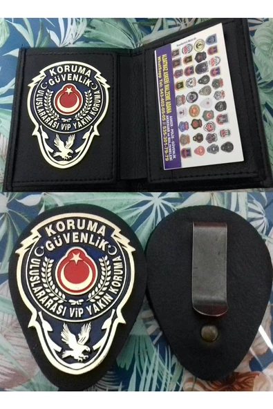 SİZE ÖZEL.YAKIN KORUMA ROZETLİ CÜZDANI v KEMER ROZETİ SATINAL.SIVILE SATILMAZ. ürün görseli 1