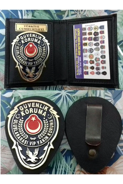 BAKMADAN GEÇME.YAKIN KORUMA ROZETLİ CÜZDANI v KEMER ROZETİ SATINAL.SIVILE SATILMAZ. ürün görseli 1