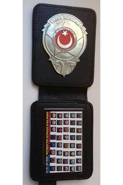 YAKIN KORUMA ROZETLİ CÜZDANI (2 ADET ) SATINAL-SIVILE SATILMAZ. ürün görseli 1