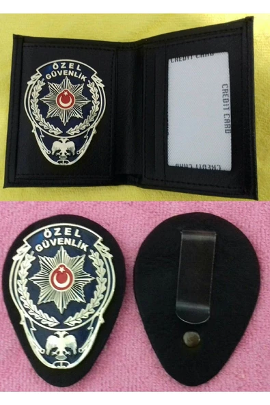 ÖZEL GÜVENLİK ROZETLİ CÜZDANI ve KEMER ROZETİ SATINAL-SIVILE SATILMAZ. ürün görseli 1
