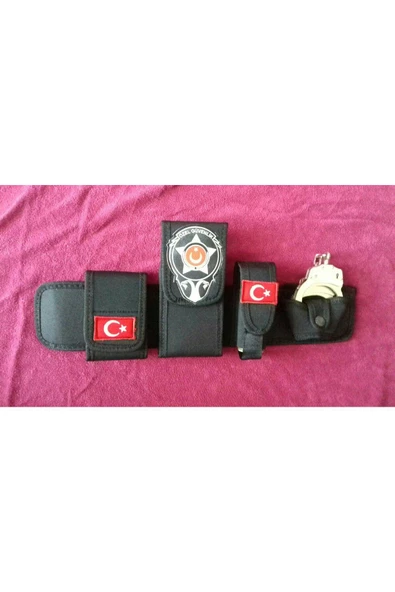 GÜVENLİK BEL KILIFI + ÖZEL GÜVENLİK ROZETLİ CÜZDAN SATINAL-SIVILE SATILMAZ. ürün görseli 1