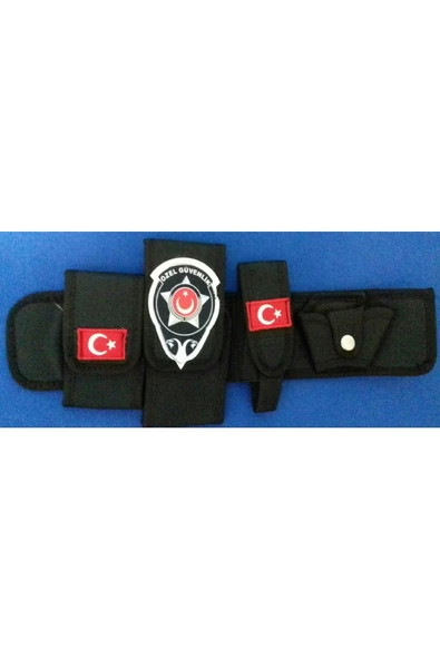 Özel Güvenlik Tesisat Bel Kılıfı V Özel Güvenlik Rozetli Cüzdanı Satınal.sivile Satılmaz. ürün görseli 1