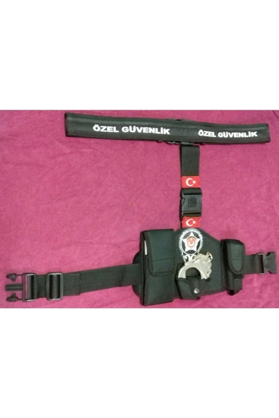 Mükemmel Hemenal Özel Güvenlik Silahsız Bacak Kılıfı Ve Kemeri ürün görseli 1