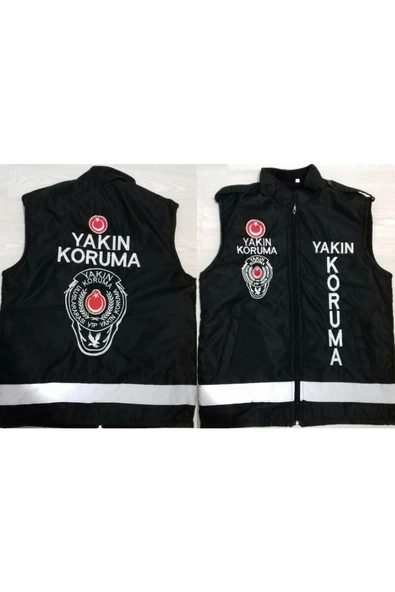 YAKIN KORUMA YELEĞİ SATINAL-YAZILARI NAKIŞ İŞLEMELİ SİLİNMEZ-SIVILE SATILMAZ. ürün görseli 1