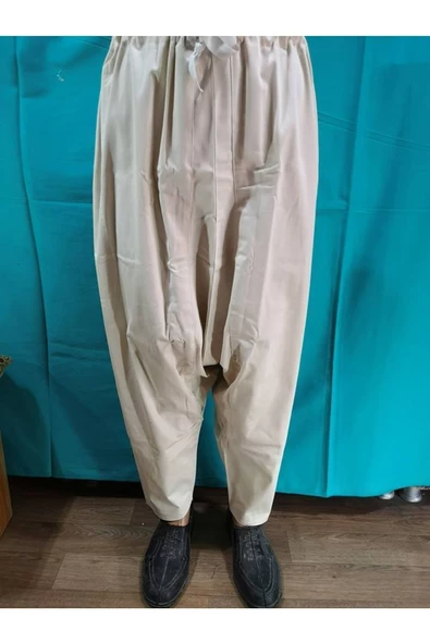 Keşfet,krem Renk,uçkurlu Orjinal,adana Şalvarı,giyecek Olan Kişi Için,lütfen Boy,kıloyu Msj Atınız ürün görseli 1