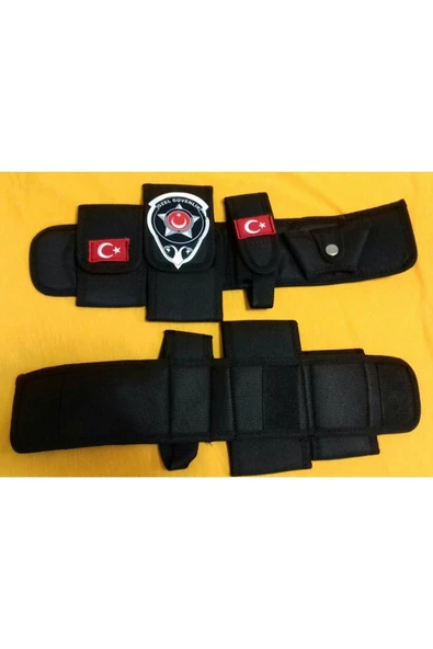 Özel Güvenlik Tesisat Bel Kılıfı Özel Güvenlik Rozetli Cüzdanı Satınal.sivile Satılmaz. ürün görseli 1