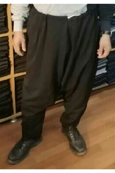 YÖRESEL MEŞHUR SİYAH RENK.ADANA ŞALVARI SATINAL.ŞALVAR İÇİN BOY ve KİLOYU MSJ ATINIZ. ürün görseli 1