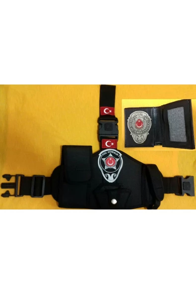 ÖZEL GÜVENLİK TESİSAT BACAK KILIFI ve ÖZEL GÜVENLİK ROZETLİ CÜZDANI SATINAL-SİVİLE SATILMAZ. ürün görseli 1