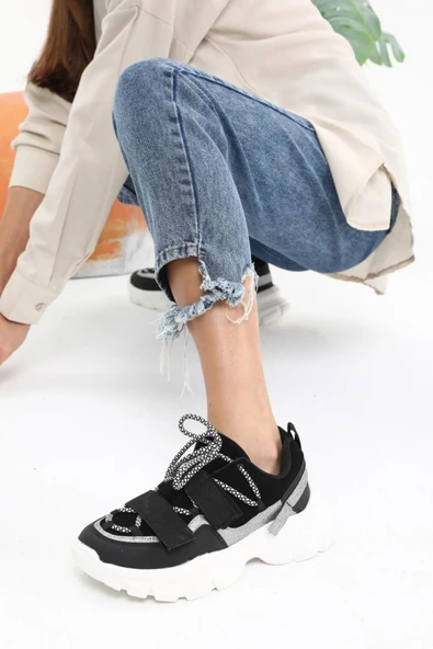 Kadın Hafif Günlük Yürüyüş Sneaker Ayakkabı TS1126 ürün görseli 1