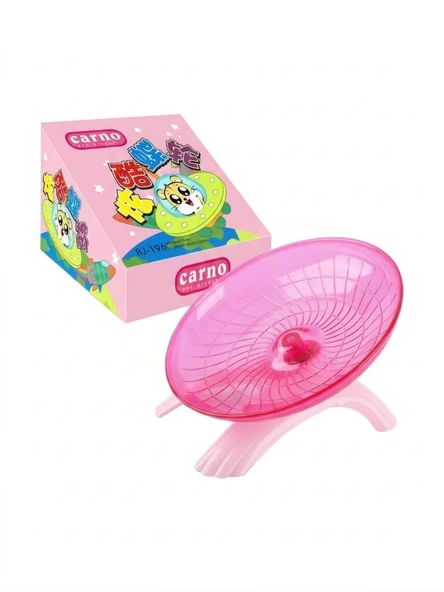 Carno Hamster Çarkı Pembe 18 x 18 x 11 cm ürün görseli 1