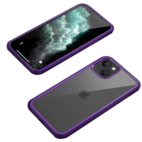 iPhone 13 Kılıf Ön Arka Tam Kapatan Premium 360 Tam Koruma Lüx Kapak ürün görseli 1