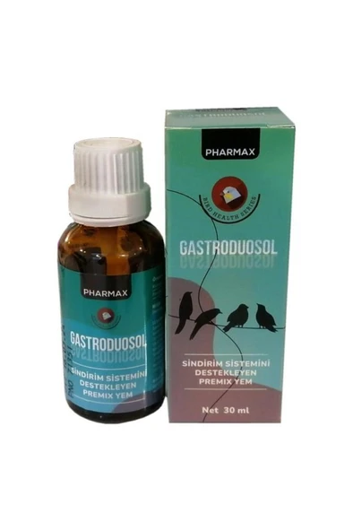Pharmax Gastroduosol Kuşlar İçin Sindirim Sistemi Düzenleyici 30 ml ürün görseli 1