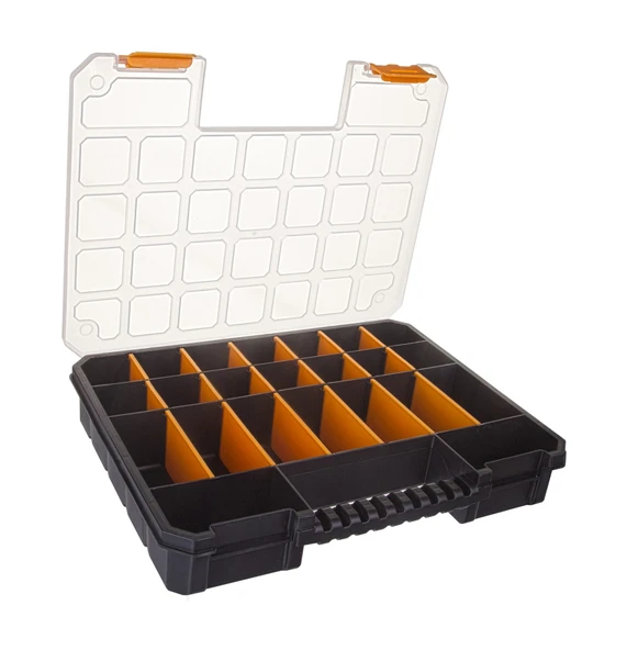 Slim Organizer Takım Çantası Ayarlanabilir 23 Bölmeli Vida Kutusu ürün görseli 1